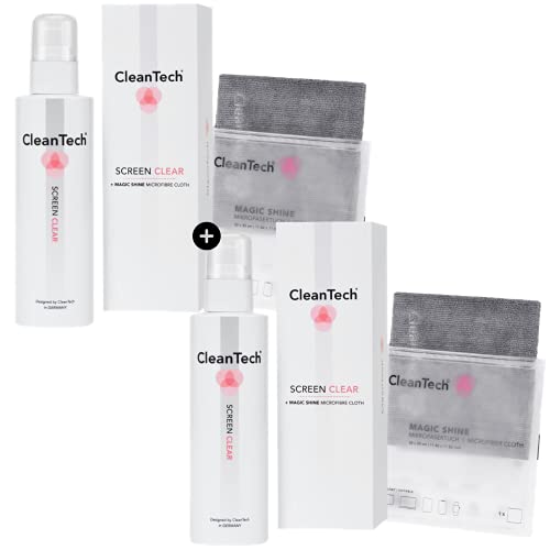 CleanTech Screen Clear 200 ml I Set de 2 Cover