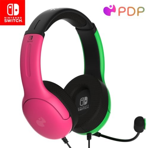 PDP Słuchawki LVL40 Stereo Na Switch NiebieskiCzerwony Nintendo Switch