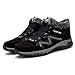Damen Warme Stiefel Winter Outdoor Verschleißfeste Kunstpelz Gefüttert Magic Aufkleber Outdoor Bequeme Wanderschuhe