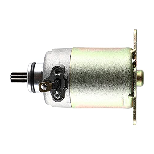 Image of Haran Self Starter Motor Assembly Compatible for Mahindra Duro /Rodeo /Gusto /Flyte
