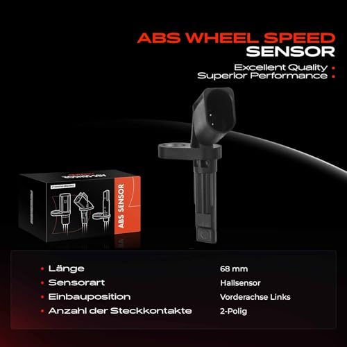 ABS Sensor Rear Right or Front Left for A4 8K2 A4 Avant 8K5 A6 4F2 A6 Avant 4G5 A8 4E2 P.h.a.e.t.o.n 3D 2002-2024 4E0927803 - Image 3