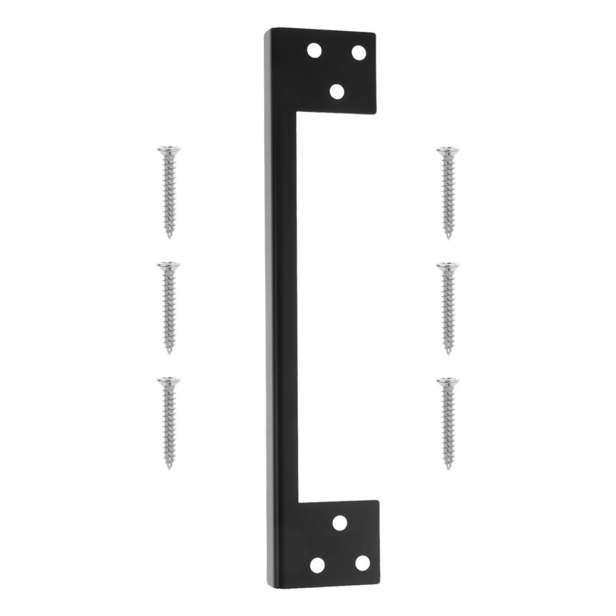 Stainless Steel Door Latch Guard Plate Security Cover L Shaped