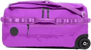 55L Rolling Duffle Bag with Wheels and Handle – Large Duffle Bag for Travel, Check In Luggage with Wheel, Rolling Suitcase, Travel Luggage, Suitcases with Wheels (Electric Purple)