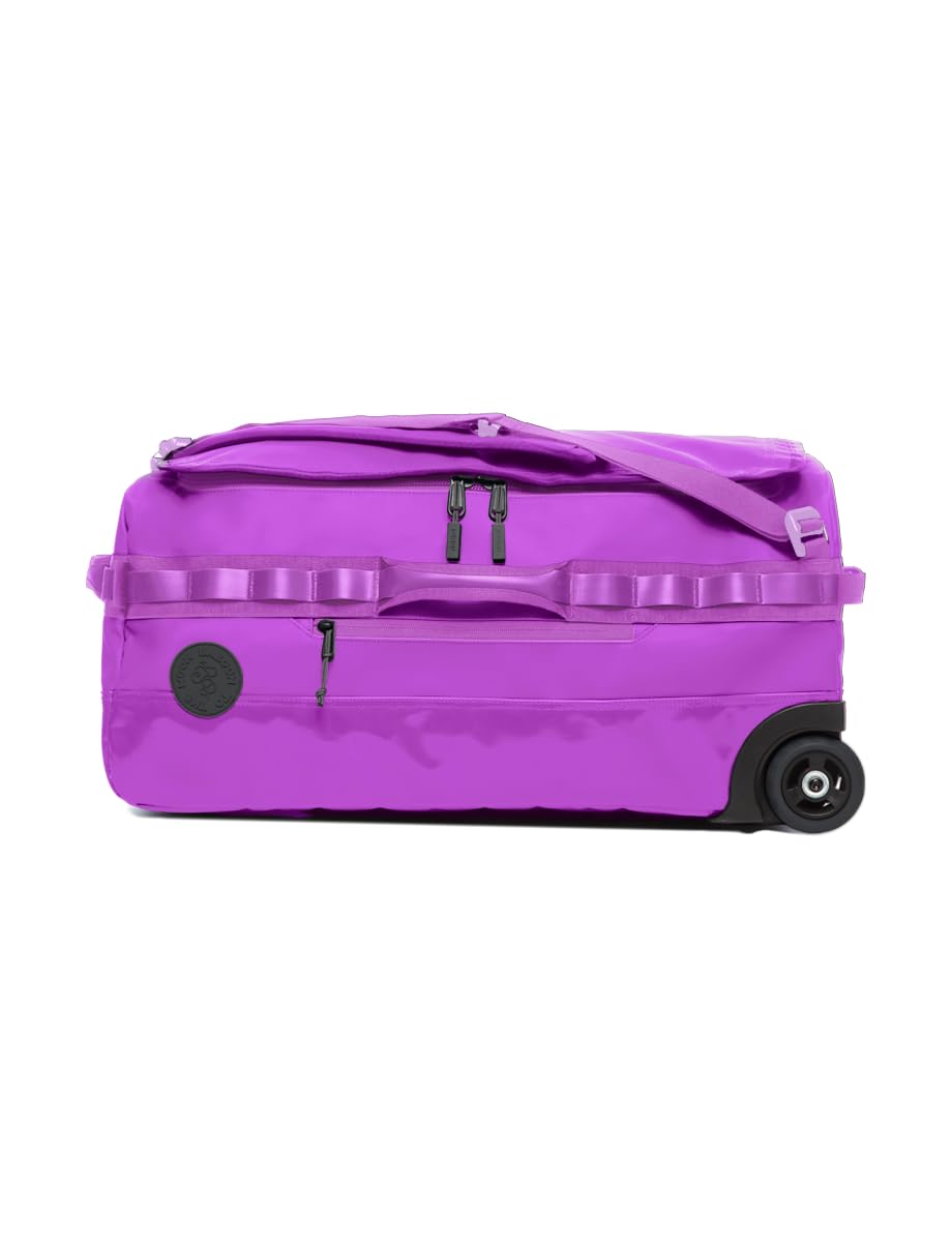 55L Rolling Duffle Bag with Wheels and Handle – Large Duffle Bag for Travel, Check In Luggage with Wheel, Rolling Suitcase, Travel Luggage, Suitcases