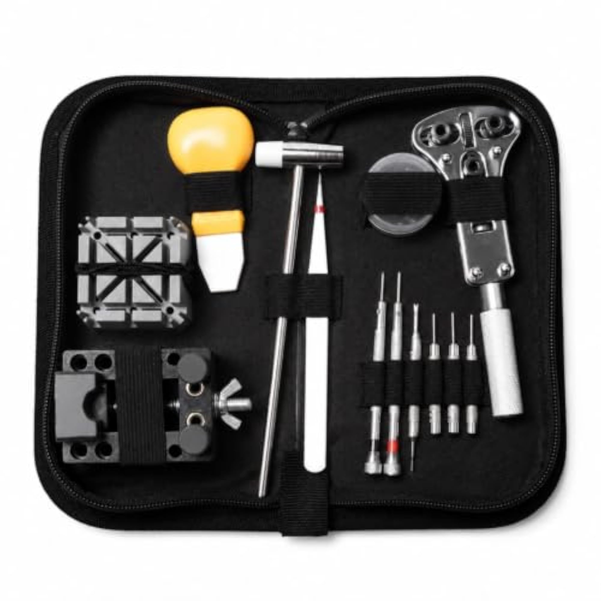 Complete Watch Repair Tool Kit, 30 PCS Portable Set