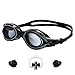 Swimming Goggles-YOKIRIN Leakproof Waterproof No Leaking Anti Fog UV Protection Triathlon Adjustable Swim Goggles with Free Protection Case for Adult Men Women Youth