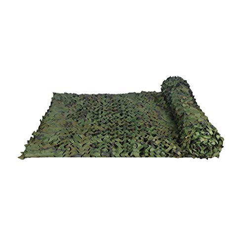 WINGZI Outdoor visor camouflage net Thicken Jungle Camouflage Net For Field Camping Hunting Shooting Sunscreen Military Net/Multi-size Woodland Camouflage Network (Size : 2m*3m)