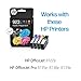 HP 923 Black, Cyan, Magenta, Yellow Ink Cartridges (4-Pack) | Works with Printer Series: OfficeJet 8120, OfficeJet Pro 8130 | Eligible for Instant Ink | 6C3Y6LN