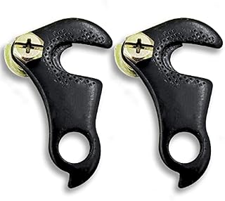 YiFENCHEN 2 Pcs Bicycle Rear Mech Derailleur Hangers Transmission Tail Hooks Lug Rear Gear Mech Drop Out Adapter Tailhook Dropout Adapter for Cycle Bicycle MTB Road Bike