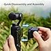 Foldable Screen Sun Shade Case for DJI Osmo Pocket 3 Accessories，Anti-Glare Screen Protector Shield for DJI Pocket 3 Camera, Outdoor Sunshade Cover for Better Visibility in Bright Sunlight