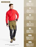 RevolutionRace Herren RVRC GP Pro Zip Off Pants, strapazierfähige, belüftete und wandelbare Hose für alle Outdoor-Aktivitäten, Dark Olive, M