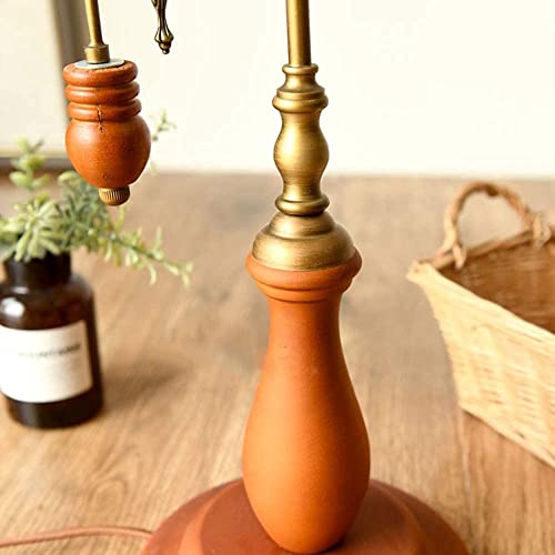 Lampe de bureau E27 rétro rustique en arc pour coin lecture - 5
