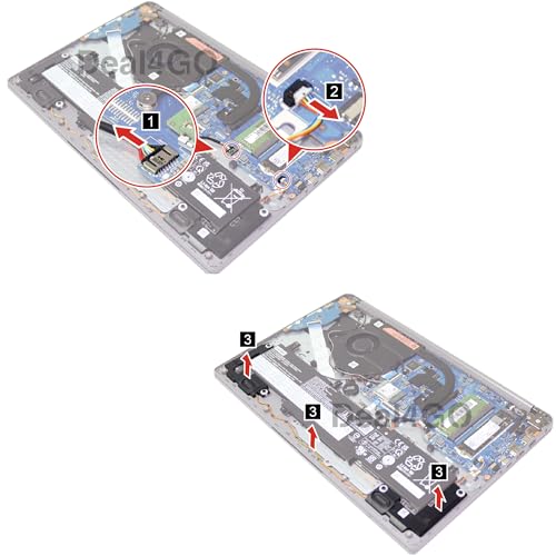 Altavoz interno de portátil para Lenovo IdeaPad 1 15AMN7 PK230015200 3