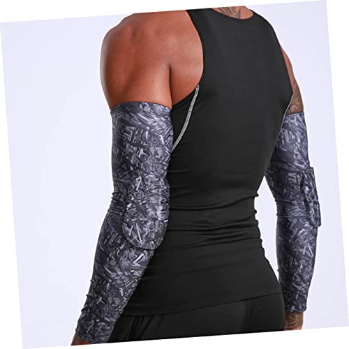 YARNOW 2 Peças Cotoveleiras De Basquete Para Braço De Apoiadores Atléticos Para Homens Almofadas De