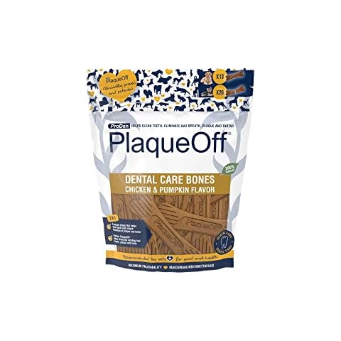 Huesos dentales de calabaza y pollo ProDen PlaqueOff Cover