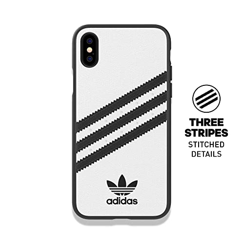 Adidas Iphone X/Xs White/Black Originals Molded Phone Case, Iphone Adidas Case, Drop-Resistant Adidas Phone Case #TOP4