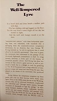 The Well-Tempered Lyre: Songs and Verse of the Temperance Movement (Bicentennial series in American studies ; 5)