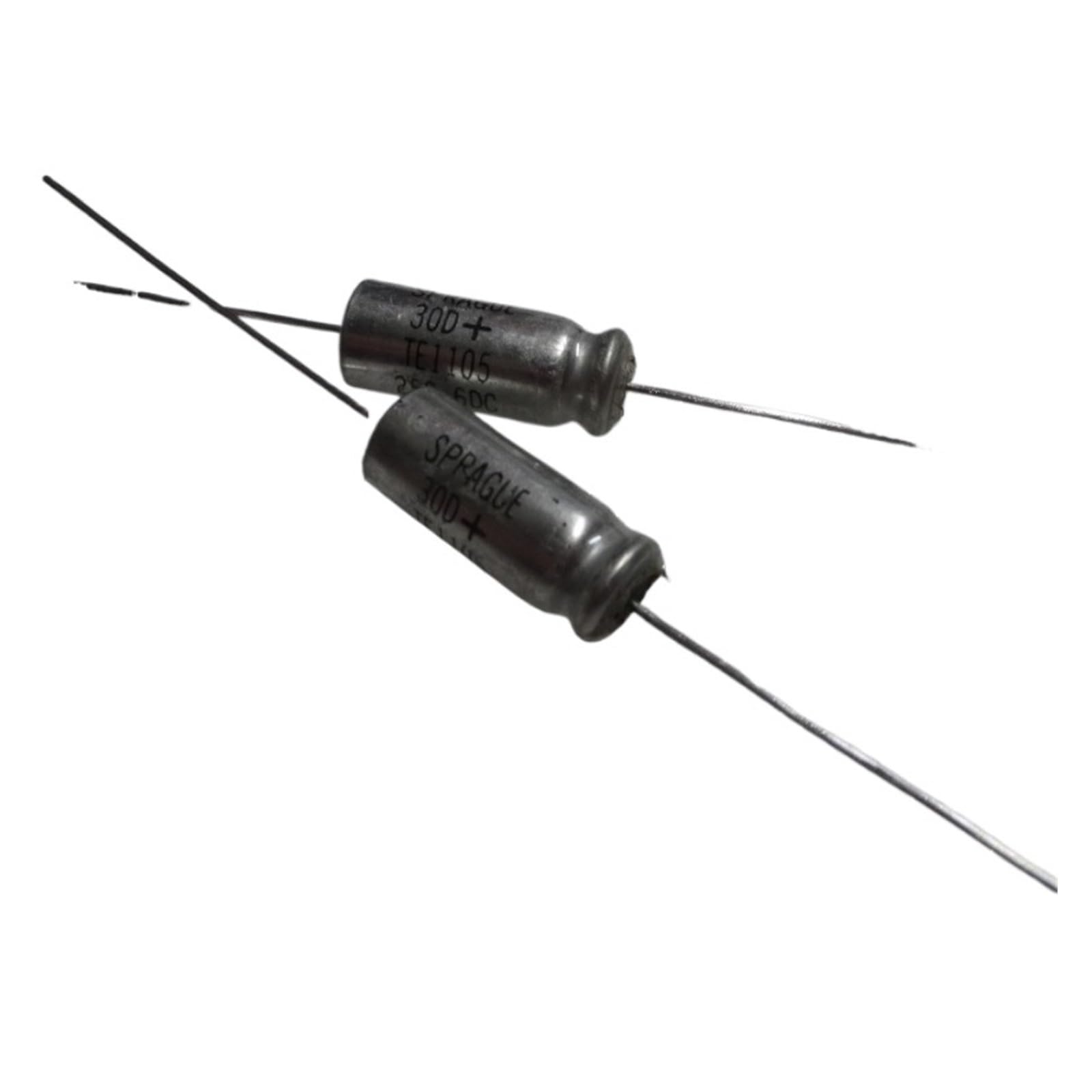 BALYDLUL 2PCS 30D 250UF 6V 250uf Axial Electrolytic Capacitor