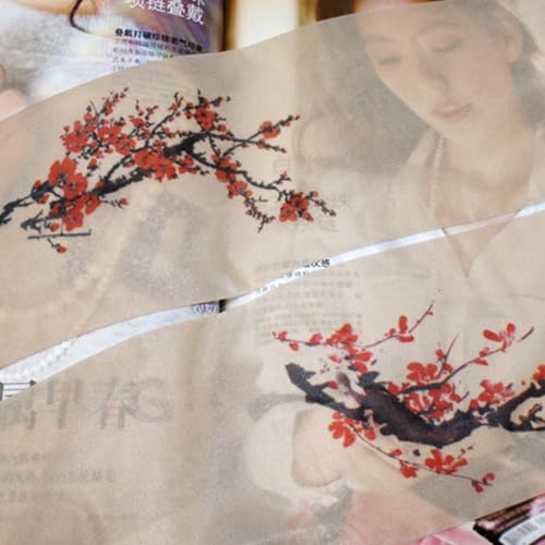 Generic Premium Colorful Mock Tattoo Patterned Women's Tights with Designs Plus Size Nude Pantyhose Sheer Stockings4