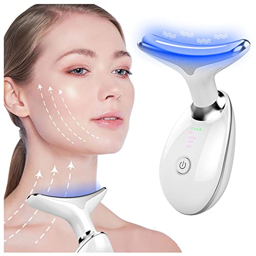Skin Rejuvenation Beauty Device for Face and Neck, 3-in-1 Firming Wrinkle Removal Facial Massager for Skin Care,Tightening,Smooth