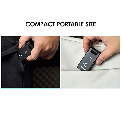lifcasual M-VAVE WP-8 Sistema de transmissão sem fio Receptor e transmissor de guitarra elétrica rec