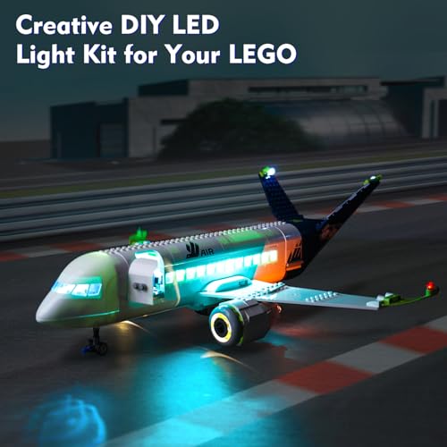 Light Kit for Lego Lego 60367 City Passenger Airplane