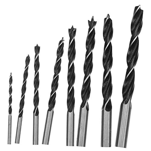 DOITOOL Impact Drill Bits Set Woodworking Drill Bit Set Drill Bits for Metal Tool Kit