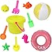 Beverly Hills 11 Piece 18" Doll Beach and Sand Play Set