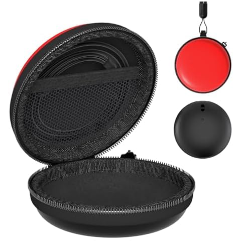 AOJAKI GO Plus Plus Carrying Case Set - Waterproof and shockproof silicone case in classic colours, hardshell travel case, soft lining, wrist strap included Cover