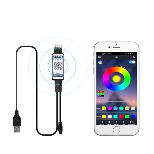 Controlador USB de 5V ideal para iluminar zonas de juego y escritorios con tiras LED 3