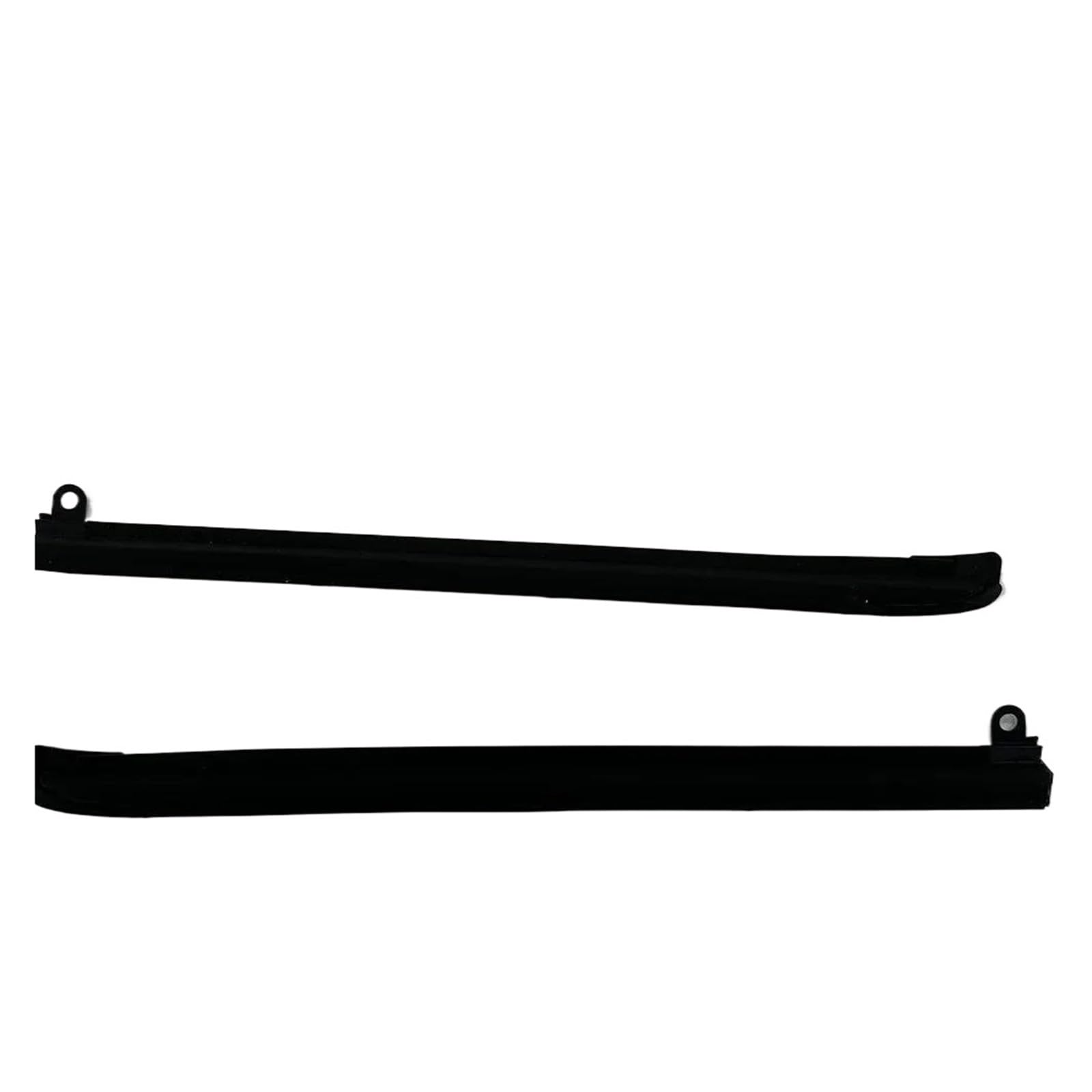 for Land Cruiser for Prado 120 2003-2009 for GX470 75670-60070 No for 3 Door 2 Pcs Third Outside Window Rubber Car Window Seals(2PCS Black)