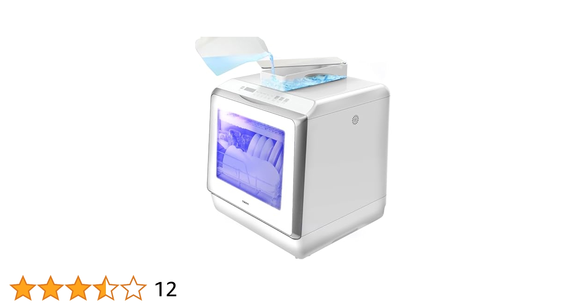 SOUYI 食器洗い乾燥機　SY-118-UV 2021年製 SY-118-UV-TR-SET UV食器洗い乾燥機（給水トレー付） 食器洗い
