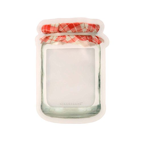 KIKKERLAND Jam Jar Zipper Bags "M set of 3" ジャムジャージッパーバッグM CU159-M