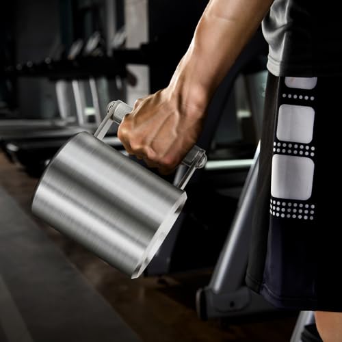 Image of Heavy Mug,Heavy Mug 22lb Stainless Steel Mug,Heavy Coffee Mug,Super Heavy Dumbbell Fitness Sports Mug,Gym Exercise Coffee Lover Gift