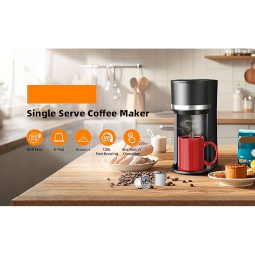 Cafetera Portátil con Molinillo y Opciones de 6 a 12 onzas miniatura 6
