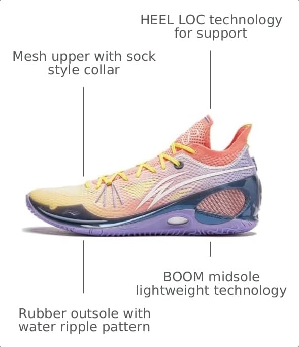 Image of LI-NING Wade 808 Series Men's Professional Basketball Shoes Lightweight High-Resilience Sneakers ABAU013 ABAU047 ABAU065 ABAV015 ABAV045