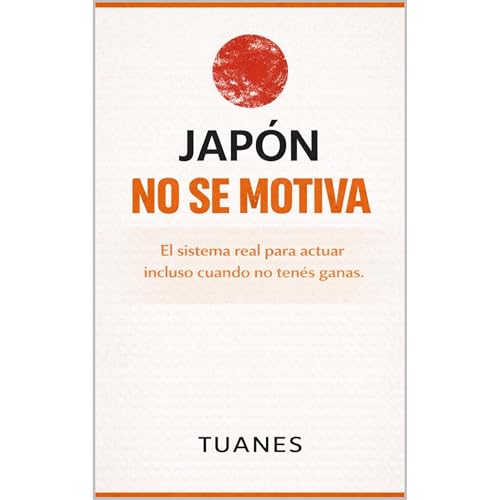 JAP&Oacute;N NO SE MOTIVA Audiolibro Por TUANES arte de portada