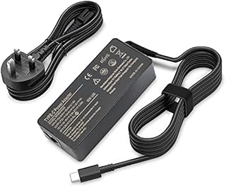 65W USB Type C Laptop Charger for Lenovo Chromebook C330 S330 100e 300e 500e;ThinkPad T480 T490 T570 T580 T580s E580 E590; Yoga C930 C940; ADLX45ULCU2A ADLX65YDC2A Power Cord