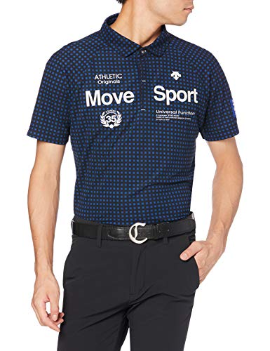 [デサントゴルフ] 半袖シャツ DGMPJA31 メンズ NV00(ネイビー) 日本 L (日本サイズL相当)