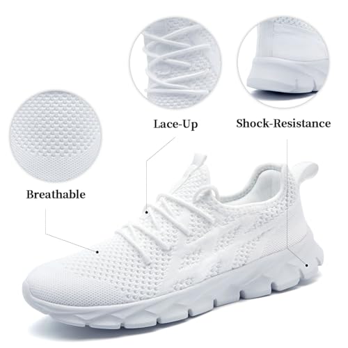 Women's Running Sneakers Walking Tennis Slip on Shoes Fashion Gym Non Slip Comfort Lightweight Athletic Casual Fitness Sports Workout Shoes for Women2