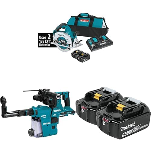 18V X2 LXT Brushless 7-1/4” Circular Saw by Makita – Commercial Grade
