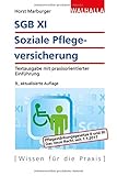 SGB XI - Soziale Pflegeversicherung: Textausgabe mit praxisorientierter Einführung; Walhalla Rechtshilfen - Horst Marburger 