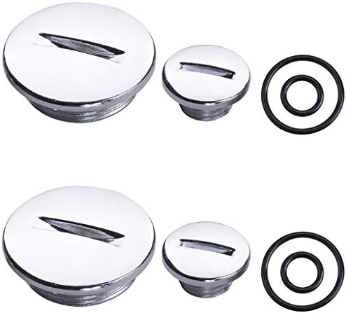 Two Set Of Quad Engine Stator Side Cover Caps W/Seals 50cc 70cc 90cc 110cc 125 cc Fit for ATV BMS Roketa Taotao SunL Coolster By OTOHANS AUTOMOTIVE