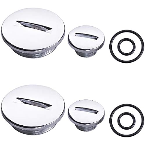 Two Set Of Quad Engine Stator Side Cover Caps W/Seals 50cc 70cc 90cc 110cc 125 cc Fit for ATV BMS Roketa Taotao SunL Coolster By OTOHANS AUTOMOTIVE