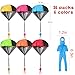 Wizzosivoor 36PCS Parachute Toy, No Tangle Throwing Men, Hand Throw Army Man, 6 Colors - Party Gifts, No Battery or Assembly Required