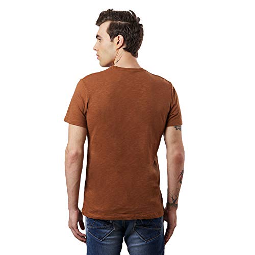 Image of Free Authority Printed Regular Fit Cotton Men's T-Shirt