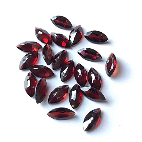 Lot Of 200 Pieces Natural Garnet 8X4Mm Marquise Shape Faceted Cut Loose Gemstone For Jewelry Making | Aaa Quality 8X4Mm Marquise Shape Calibrated Size Semi-Precious Gemstone #TOP1