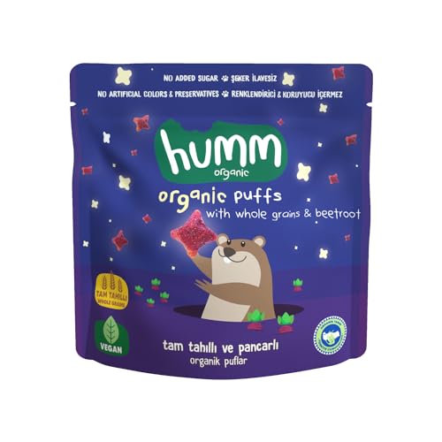 Organik Pancarlı ve Tam Tahıllı Puflar, 1 Paket