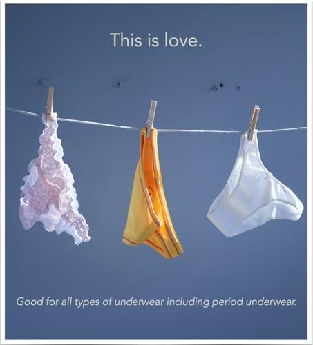 Underwear detergent designed to wash your underwear by hand in the shower or sink. Removes bad odors and blood stains. Good for 75 to 150 washes. Biodegradable. Never tested on animals. With enzymes. image 5