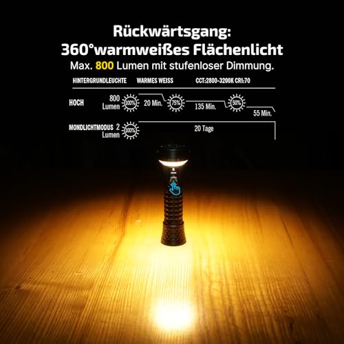Olight Prowess LED Taschenlampe mit bidirektionalem Licht